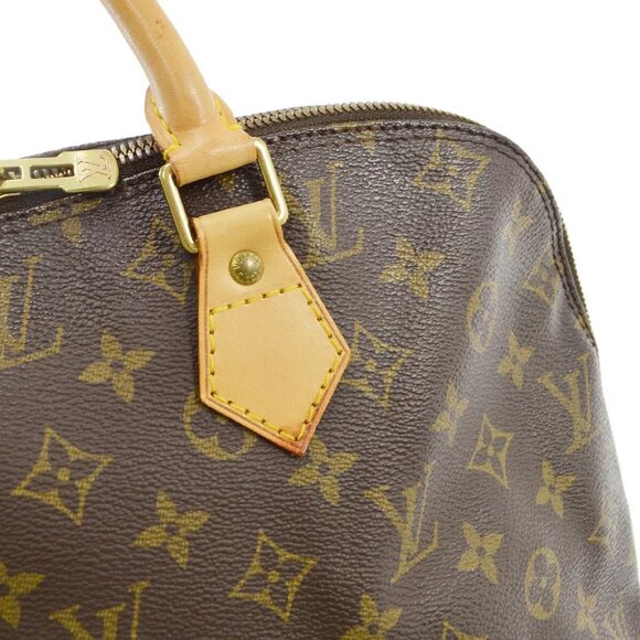 Auth Louis Vuitton ALMA HANDBAG MONOGRAM M51130 BA0 - Picture 5 of 9